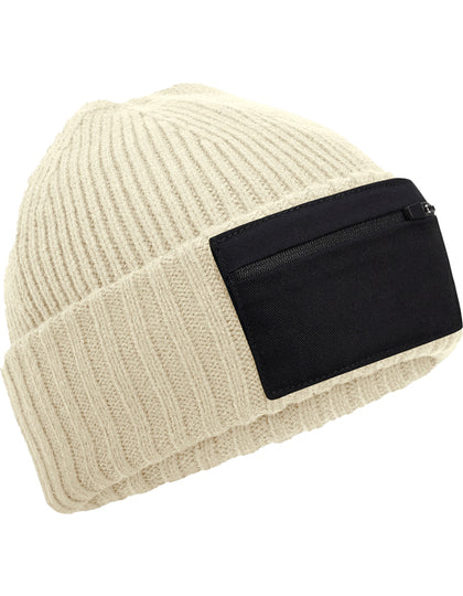 Zip Patch Beanie