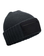 Zip Patch Beanie
