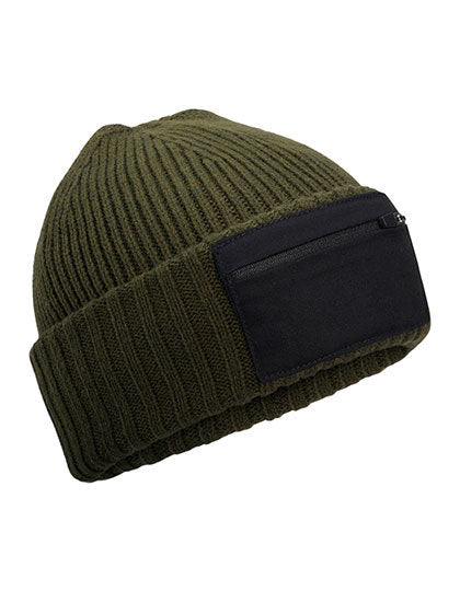 Zip Patch Beanie